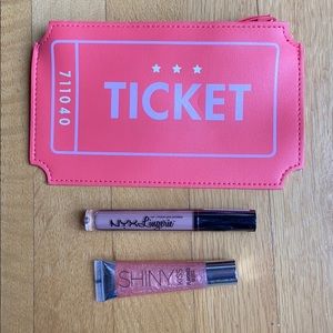 Lip Kit with makeup bag